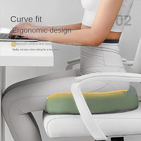 Coccyx Memory Foam Chair Pad with Cover