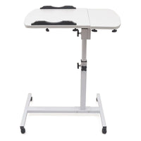 Folding Laptop Stand with Tilt Top and Bar