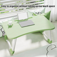 Folding Green Bedside Tray with Board Build