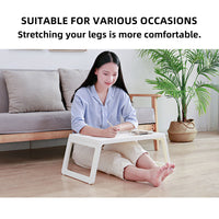 Folding PP Bed Tray with U-Legs and Device Slot