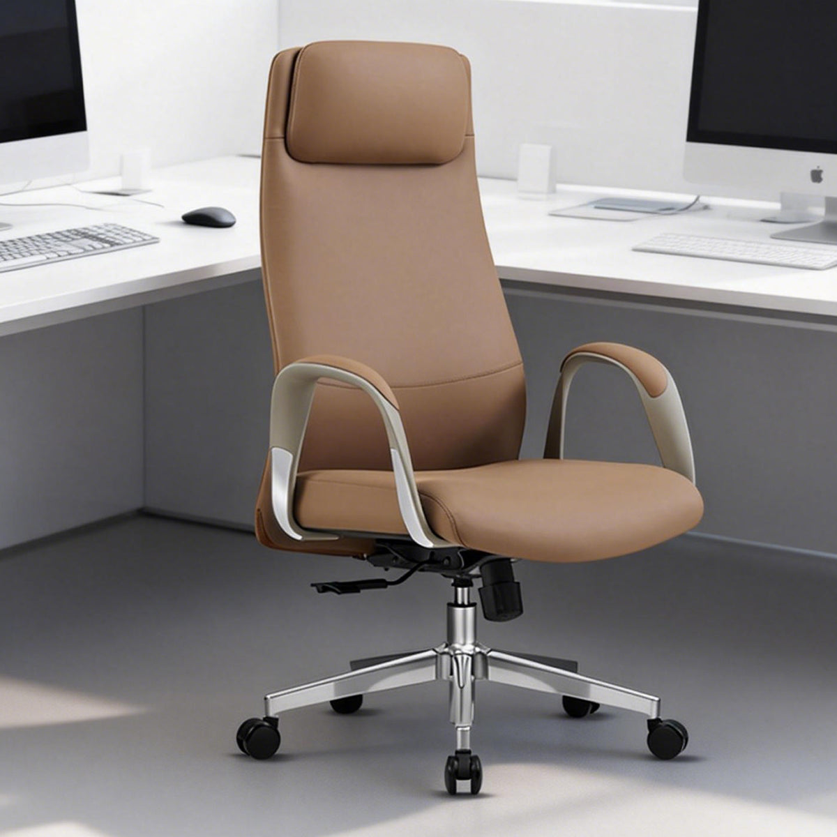 Ergonomic Task Chair with Headrest and Foam