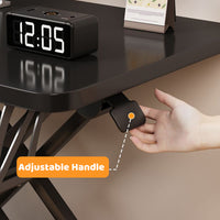 Pneumatic Desk Riser 15-43cm Dual-Layer Top