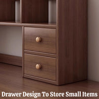 Solid Wood Desk Riser 23.6 Inch with Two Tiers