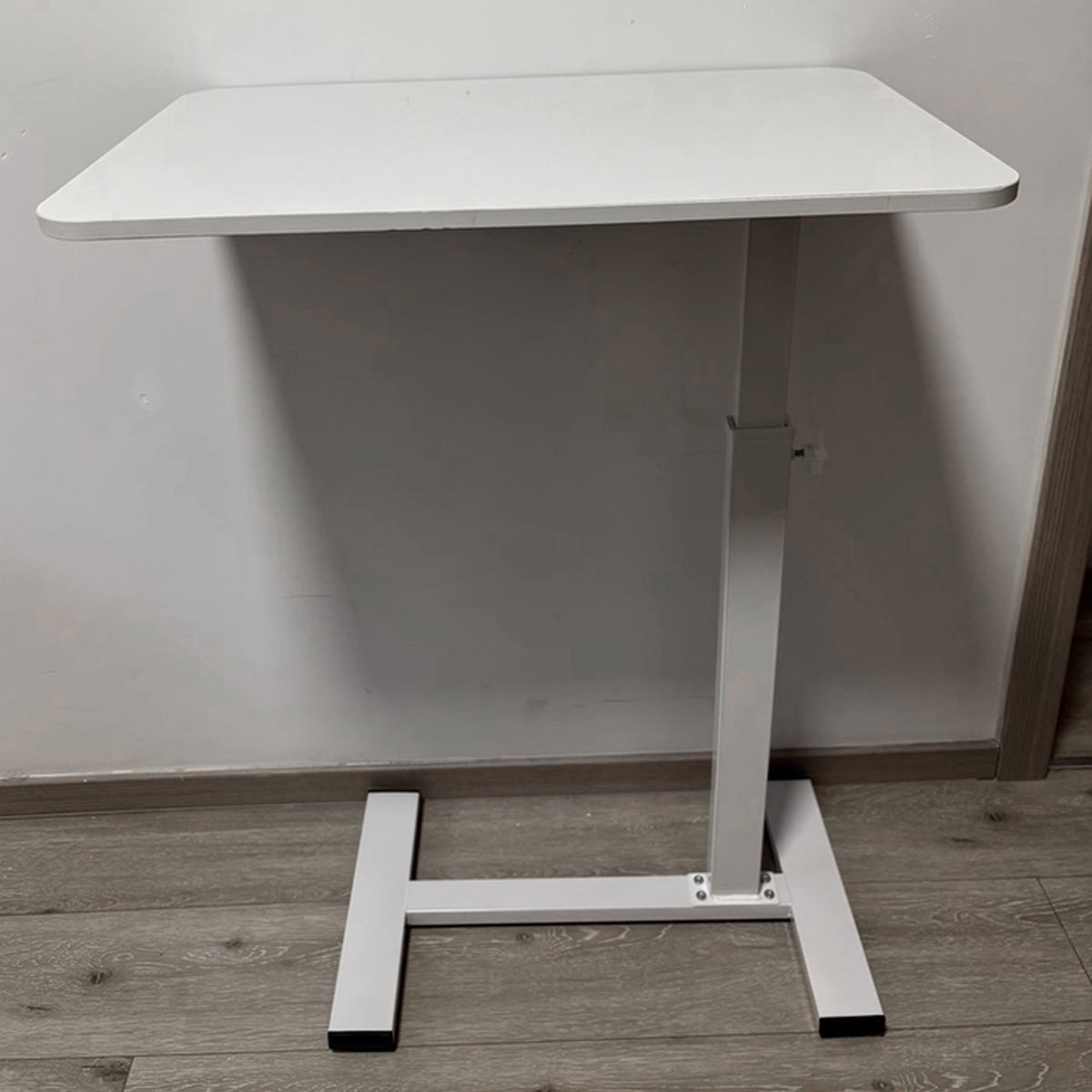 Rolling Liftable Side Table 69-103cm Frame