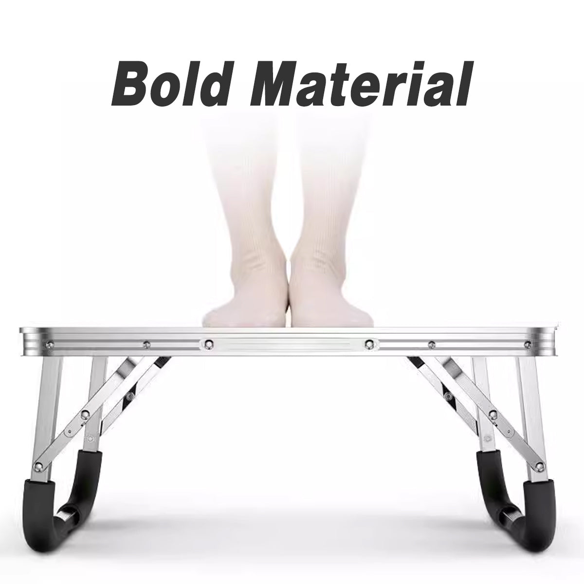 Aluminium Folding Bed Tray Table Lightweight Frame