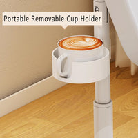 Rolling Laptop Cart with Three Heights Tilt