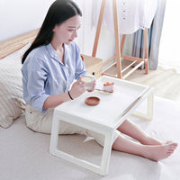 Folding PP Bed Tray with U-Legs and Device Slot
