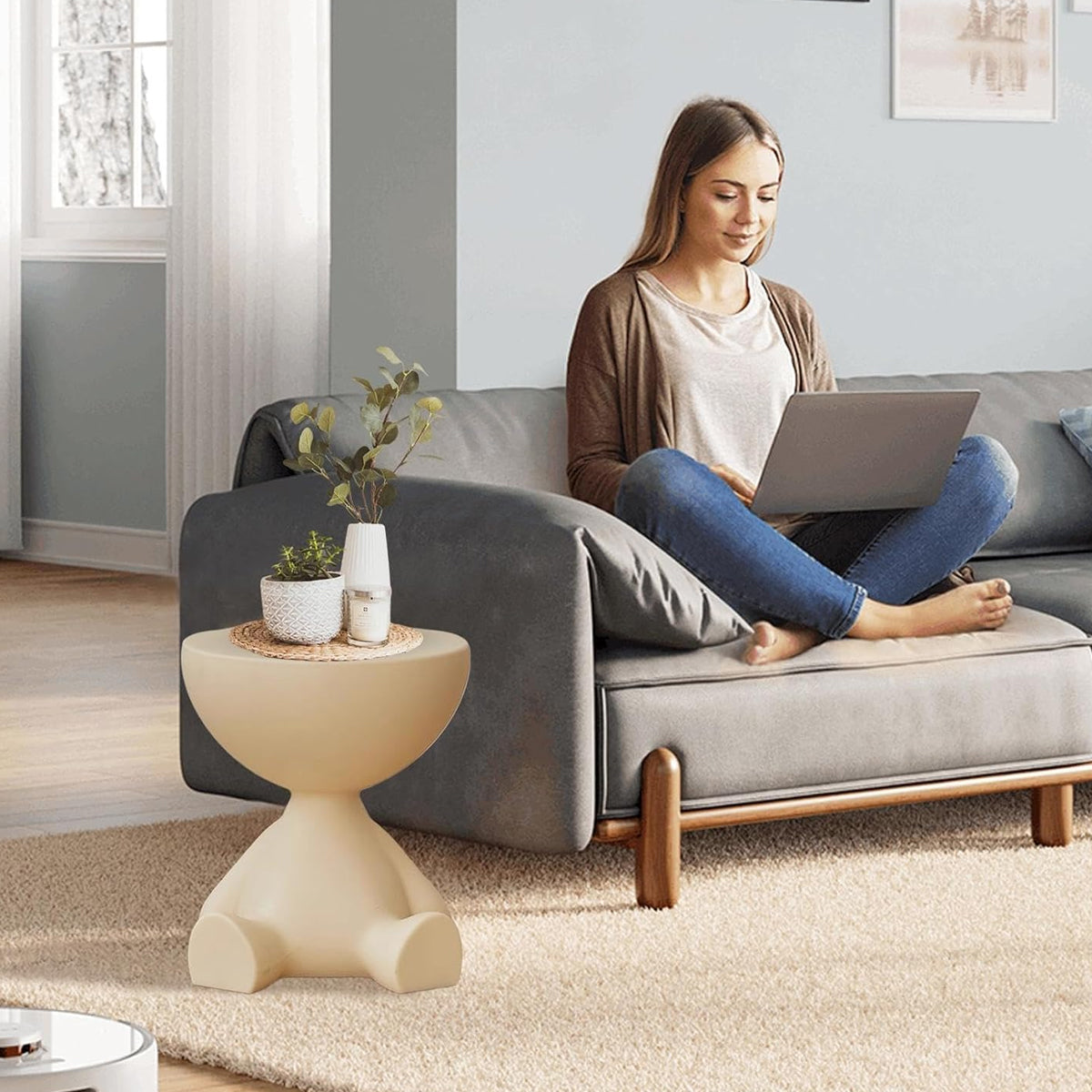 Lift-Top Coffee Table with Hidden Storage Cavity