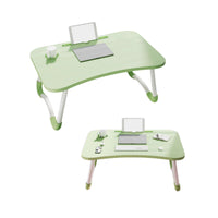 Folding Green Bedside Tray with Board Build