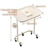 Rolling Laptop Cart with Three Heights Tilt