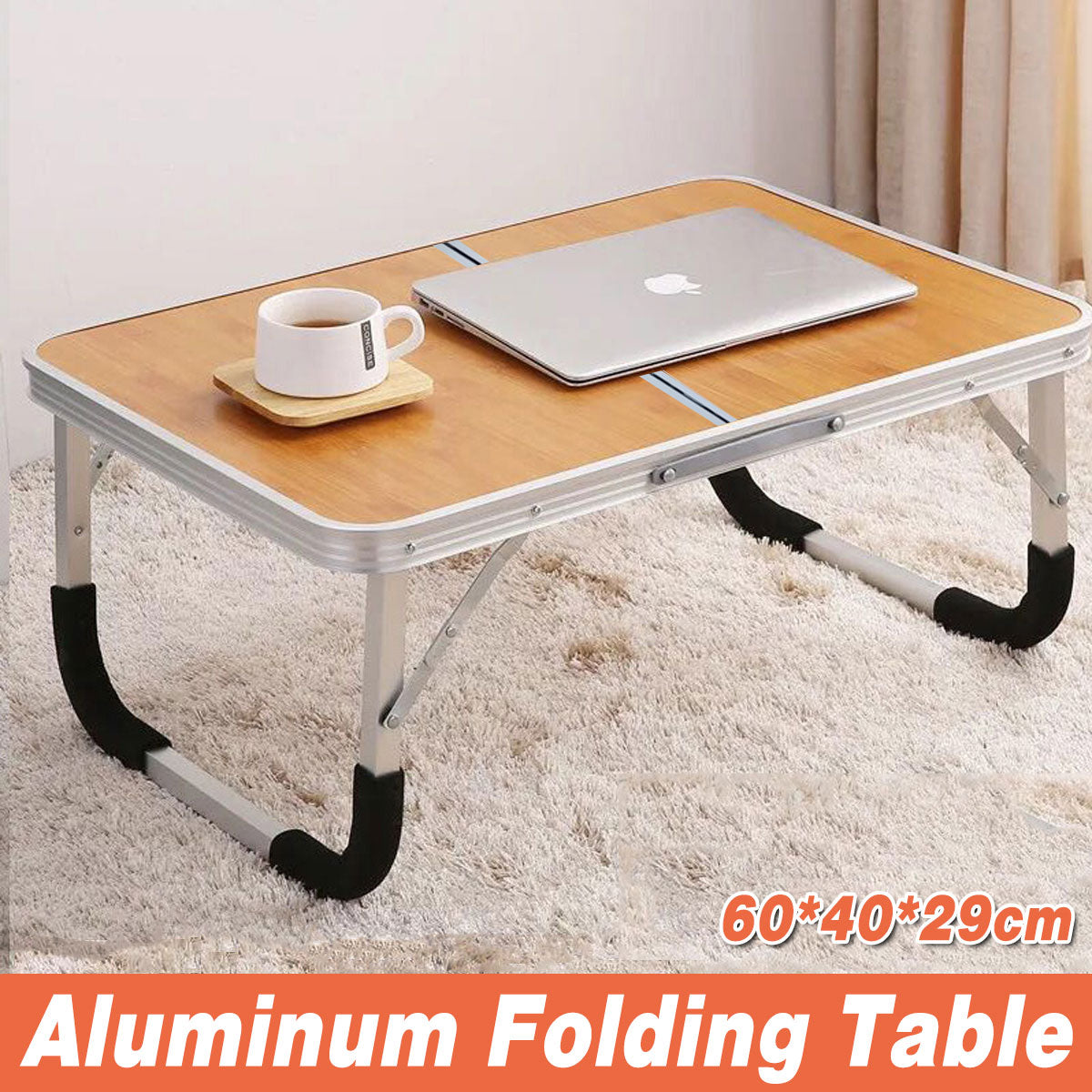 Aluminium Folding Bed Tray Table Lightweight Frame