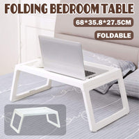 Folding PP Bed Tray with U-Legs and Device Slot