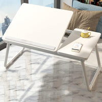 Folding Bedside Tray 21.6x12.6 Inch Tilt Top