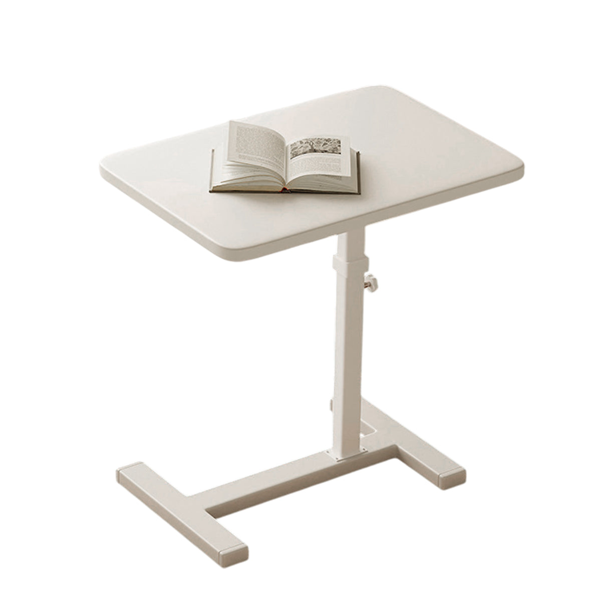 Rolling Liftable Side Table 69-103cm Frame