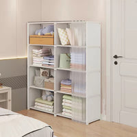 Multi-Tier Floor Storage Rack for Books