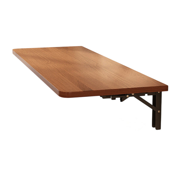 Wall-Mounted Drop-Leaf Desk for Tiny Studios