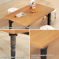 Compact Folding Side Table for Apartments