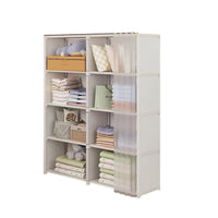 Multi-Tier Floor Storage Rack for Books