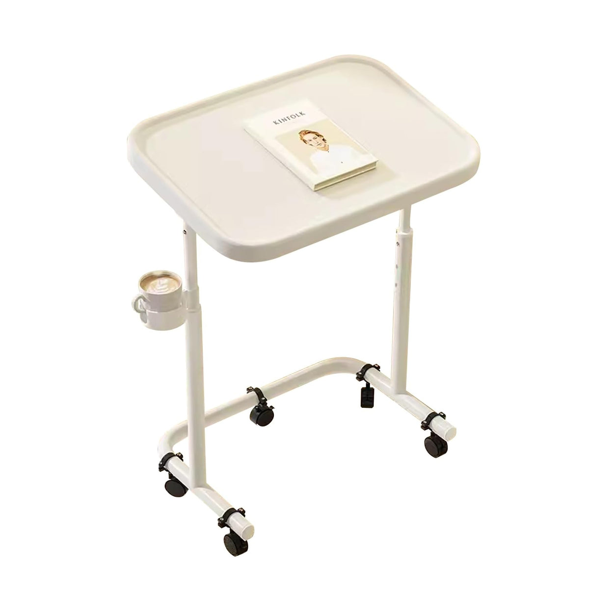 Rolling Laptop Cart with Three Heights Tilt
