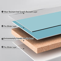 Folding Bed Tray in Blue with Device Slot