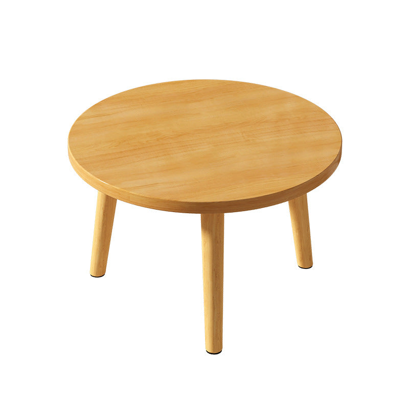 Round Solid Wood Side Table 40x30cm