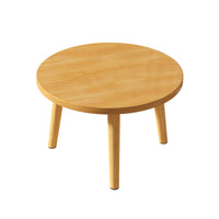 Round Solid Wood Side Table 40x30cm