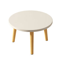 Round Solid Wood Side Table 40x30cm