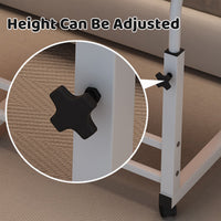 Rolling Laptop Cart 60-90cm with Tilt Surface