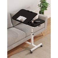 Folding Laptop Stand with Tilt Top and Bar