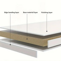Rolling Liftable Side Table 69-103cm Frame
