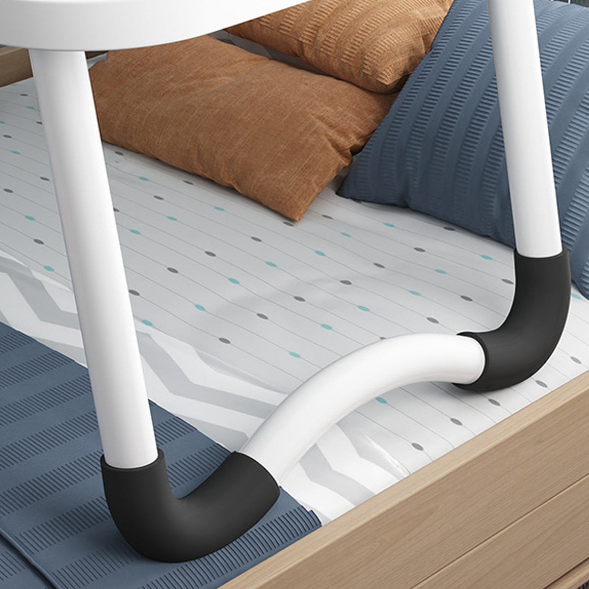 Folding Bed Tray in Blue with Device Slot