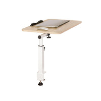 Folding Bedside Study Desk 35-55cm with Cable Duct