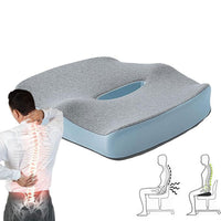Coccyx Memory Foam Chair Pad with Cover