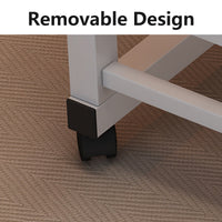 Rolling Laptop Cart 60-90cm with Tilt Surface