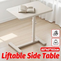 Rolling Liftable Side Table 69-103cm Frame