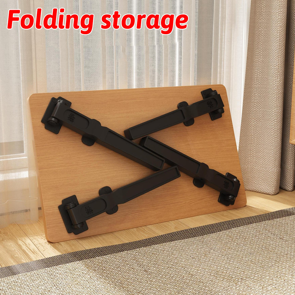 Compact Folding Side Table for Apartments