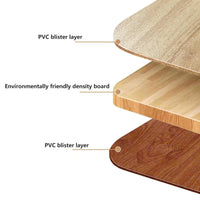Folding Lap Tray Table with Drawer for Beds