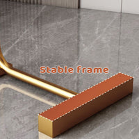 Compact MDF Side Table on Iron Legs