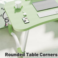 Folding Green Bedside Tray with Board Build