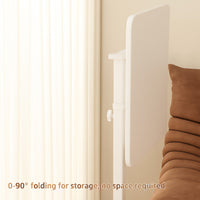 Sit-Stand Bedside Tray with Cup Holder