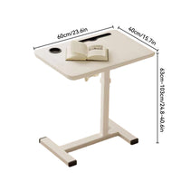 Sit-Stand Bedside Tray with Cup Holder
