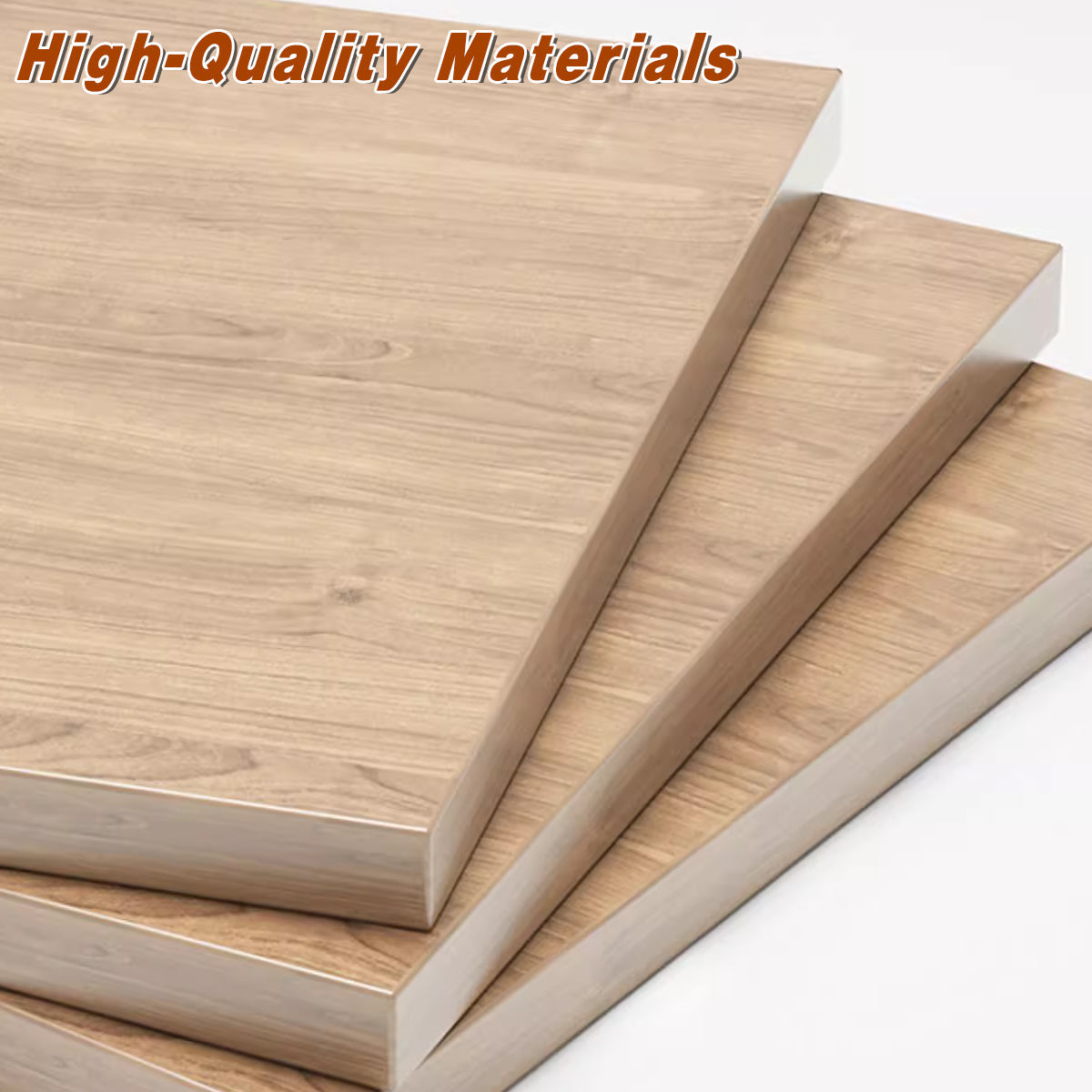 Desk Bookshelf with Built-In Drawers