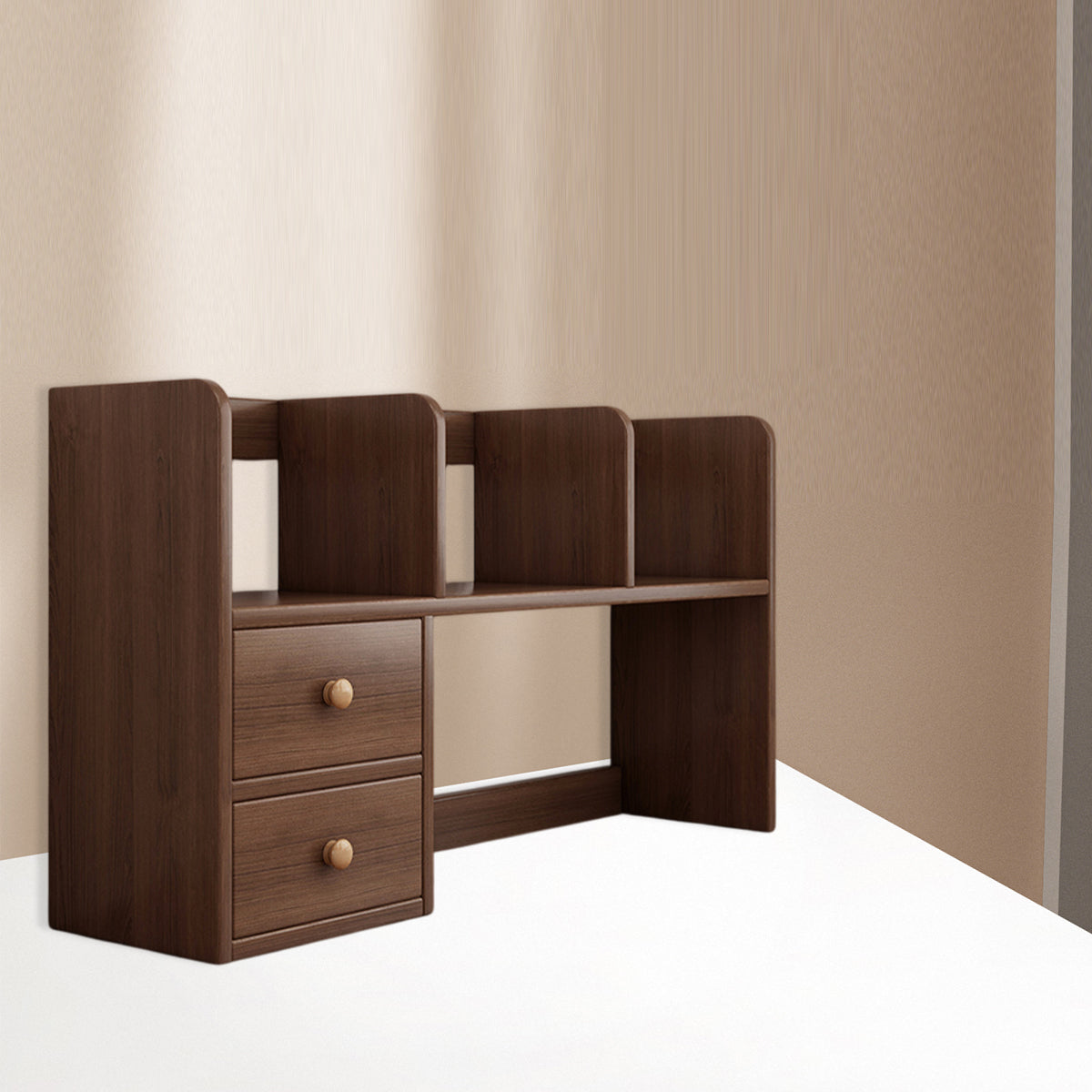 Solid Wood Desk Riser 23.6 Inch with Two Tiers