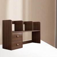 Solid Wood Desk Riser 23.6 Inch with Two Tiers