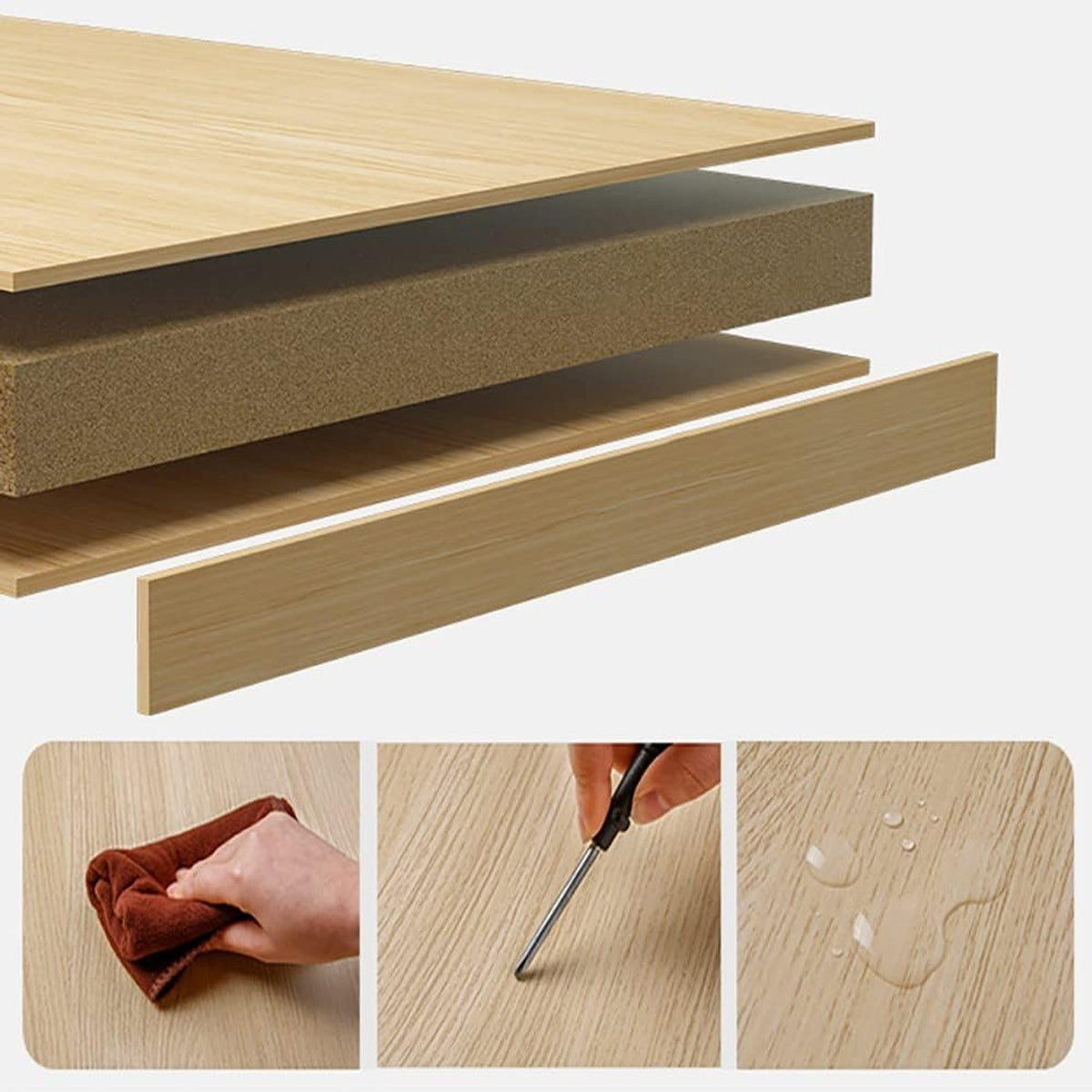 Rolling 23-Inch Cabinet with Locking Drawers