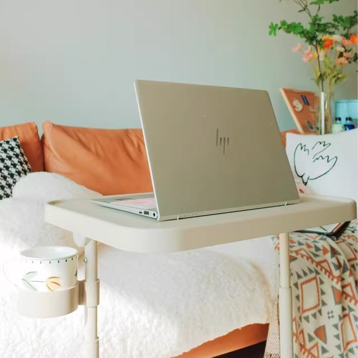 Rolling Laptop Cart with Three Heights Tilt