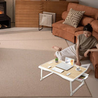 Folding Lap Tray Table with Drawer for Beds