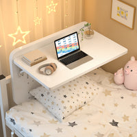 Cable-Tie Bed Mount Table 75x30cm with Wood Top