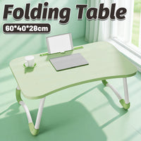 Folding Green Bedside Tray with Board Build