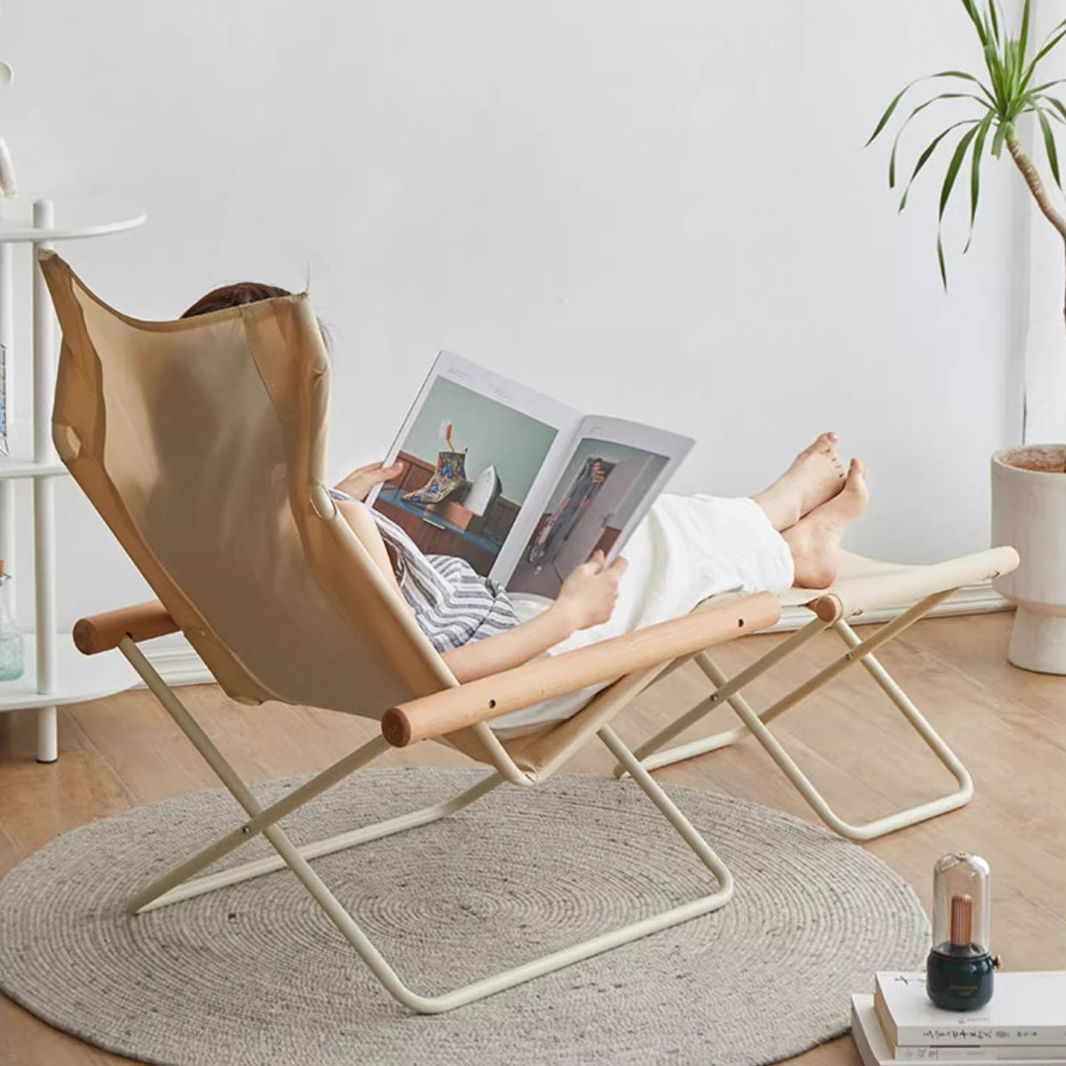 Folding Camp Chair 50x60x88cm with Oxford Seat